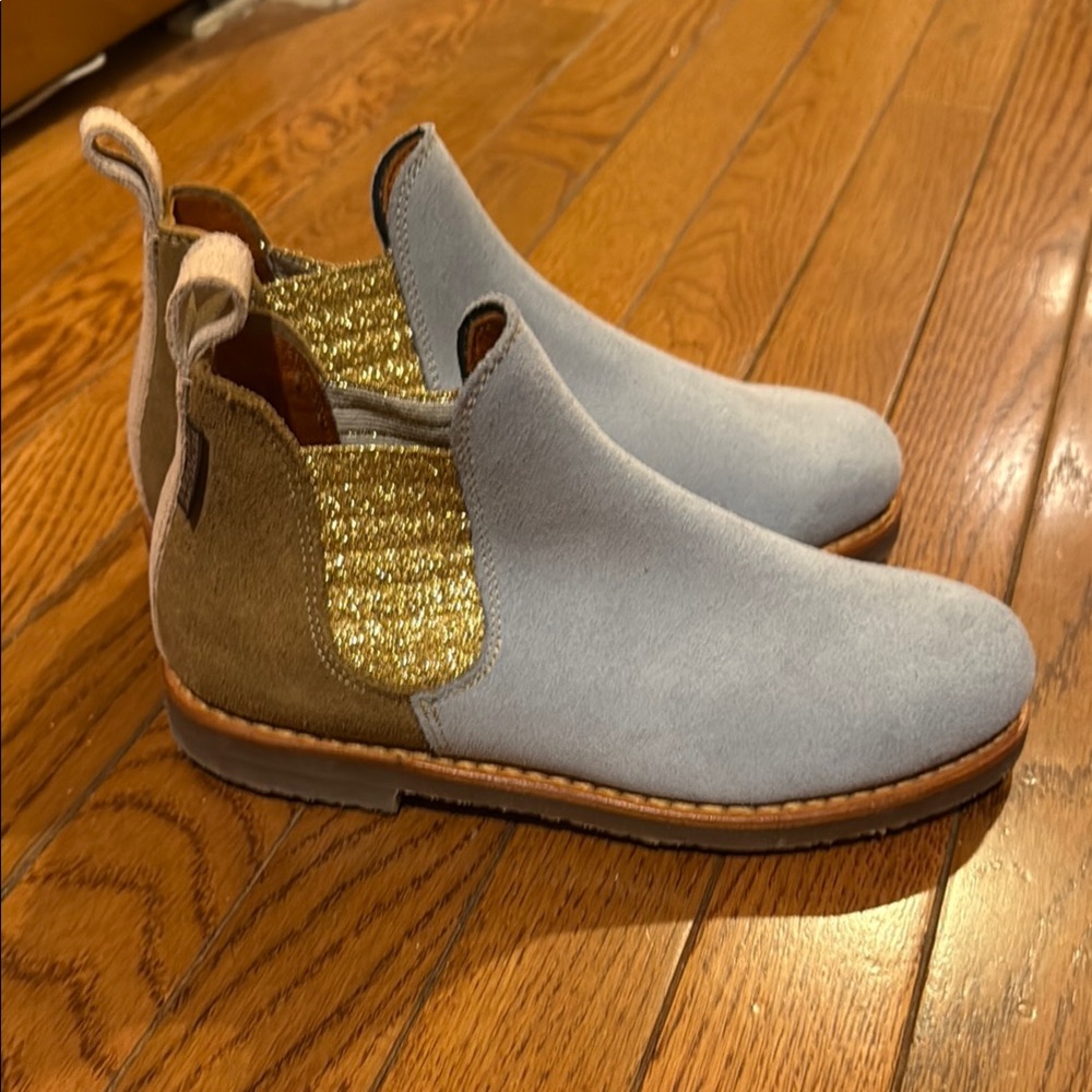 Brand new Penelope Chilvers patchwork safari Chlesea Boots.